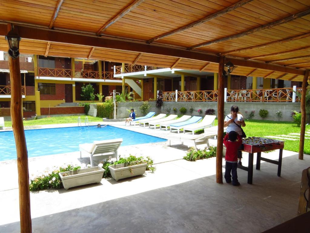 Paracas Sunset Hotel Ngoại thất bức ảnh